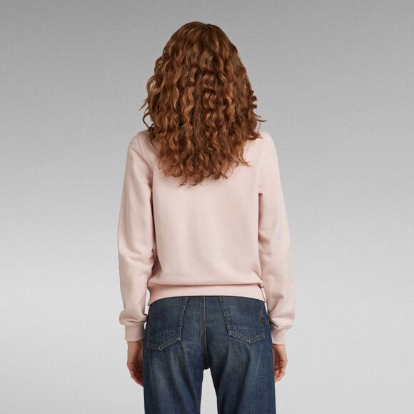 G-Star RAW NWT Women’s Pink Premium Core Sweatshirt M | Chest 22" Length 24" - Picture 2 of 8